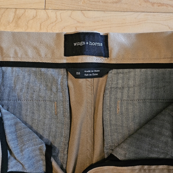Wings + horns beige chinos 28 - Picture 2 of 4